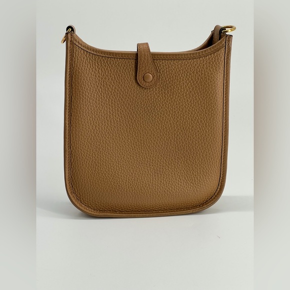 Hermes Taurillon Clemence Evelyne TPM Shoulder Bag Beige - Picture 4 of 11